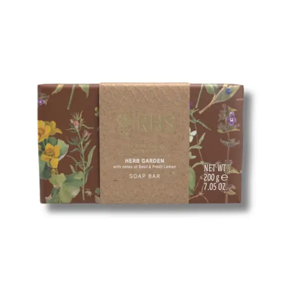 Rhs The Greenhouse Herb Garden With Notes Of Basil & Fresh Lemon Sabun 200 Gr - 1