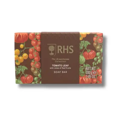 Rhs The Greenhouse Tomato Leaf With Notes Of Red Fruits Sabun 200 Gr - 1