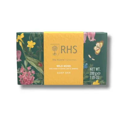 Rhs The Rewild Wild Moss With Notes Of Green Leaf & Jasmine Sabun 200 Gr - 1