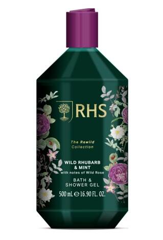 Rhs The Rewild Wild Rhubard & Mint With Notes Of Wild Rose Duş Jeli 500 Ml - 1