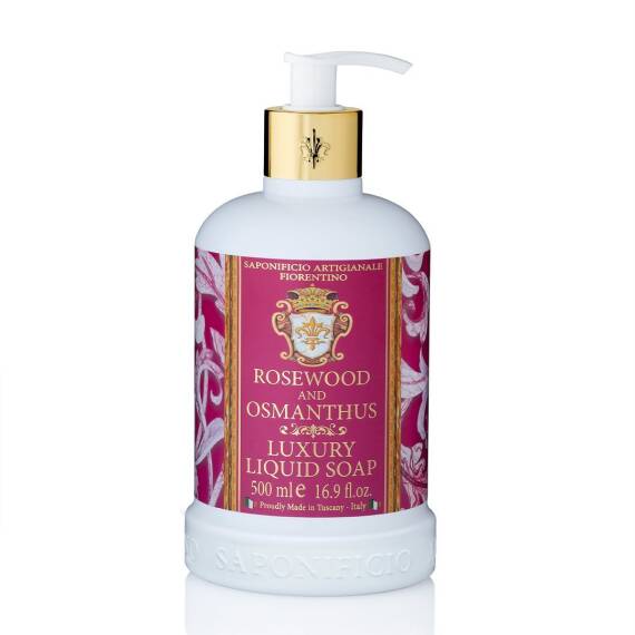 Saponificio Artigianale Fiorentino Sıvı Sabun 500 Ml - Rosewood and Osmanthus - 1