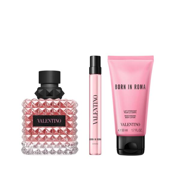 Valentino Born In Roma Donna Edp 100 Ml + Body Lotion 50 Ml + Edp 10 Ml - 2