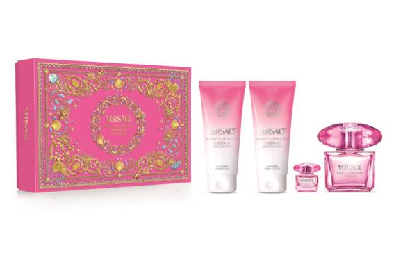 Versace Bright Crystal Absolu Edp 90 Ml + Shower Gel 100 Ml + Body Lotion 100 Ml + Edp 5 Ml - 1