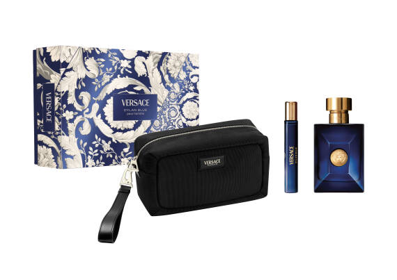 Versace Dylan Blue Pour Homme Edt 100 Ml + Edt 10 Ml + Çanta - 1