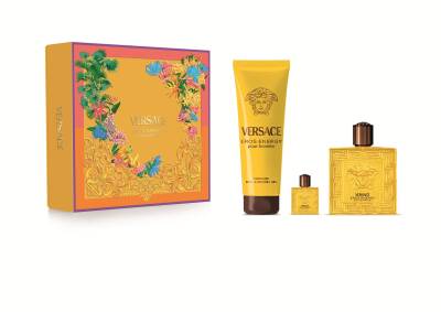 Versace Eros Energy Edp 100 Ml + Shower Gel 100 Ml + Edp 5 Ml - 1
