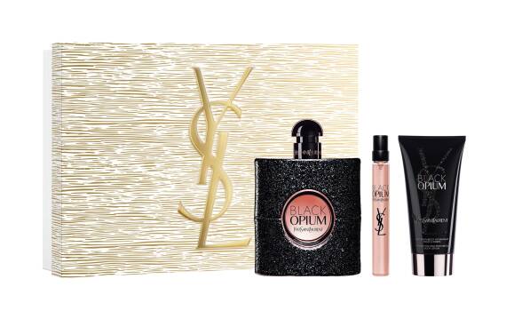 Yves Saint Laurent Black Opium Edp 90 Ml + Body Lotion 50 Ml + Edp 10 Ml - 1