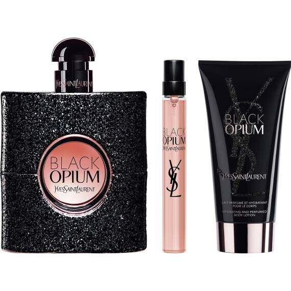 Yves Saint Laurent Black Opium Edp 90 Ml + Body Lotion 50 Ml + Edp 10 Ml - 2