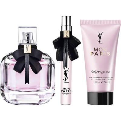 Yves Saint Laurent Mon Paris Edp 90 Ml + Body Lotion 50 Ml + Edp 10 Ml - 2