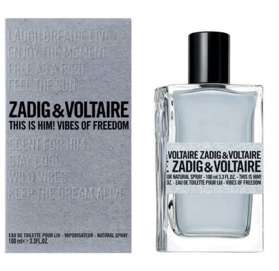 Zadig Voltaire This Is Him Vibes Of Freedom Edt 100 Ml Erkek Parfüm - 1